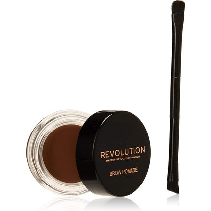 Pomadă sprâncene, Makeup Revolution, Soft Brown, 3g