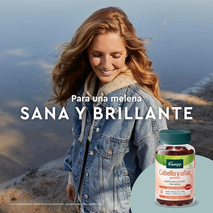 Gummies Vitamine Kneipp, păr și unghii, căpșuni