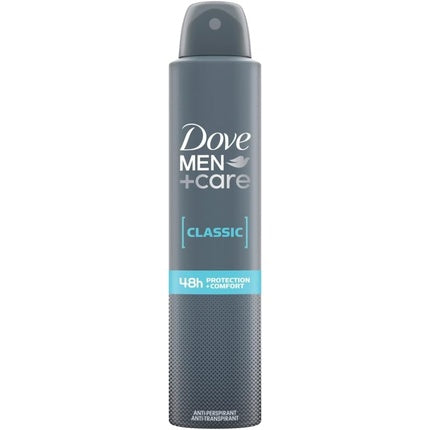 Dove Men+Care Classic Antiperspirant Aerosol 200ml, gri