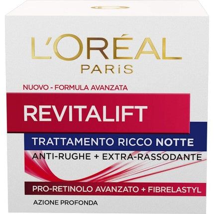 Cremă de noapte, L'Oréal Paris, Revitalift, 50ml