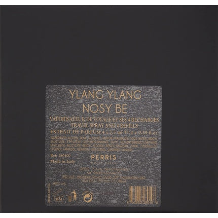 Parfum Perris Monte Carlo Nosy Be Extrait set călătorie, negru, 7.5ml