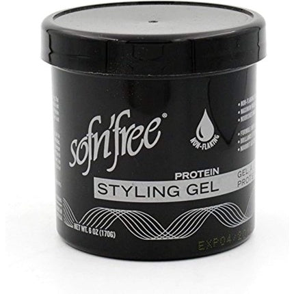 Gel de păr Sofn'free, Protein Styling, 170g, negru