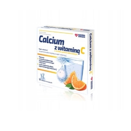 Tablete efervescente Rodzina Zdrowia cu Calciu și Vitamina C
