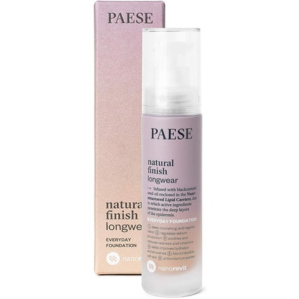 Fond de ten, Paese Cosmetics, Nanorevit 02 Porcelain, 35ml