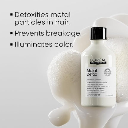 Sampon L'Oréal Professionnel, Série Expert Metal Detox, 300ml