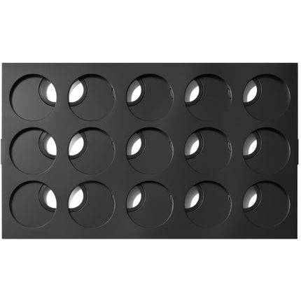 Mac Cosmetics Pro Palette Eye Shadow X15, Paleta ochiuri MAC, Set 15 culori