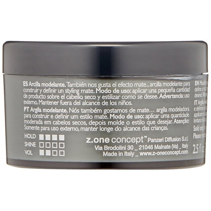 No Inhibition Moulding Mudd, Modelator păr, Finisaj mat, Textură argilă, 75ml