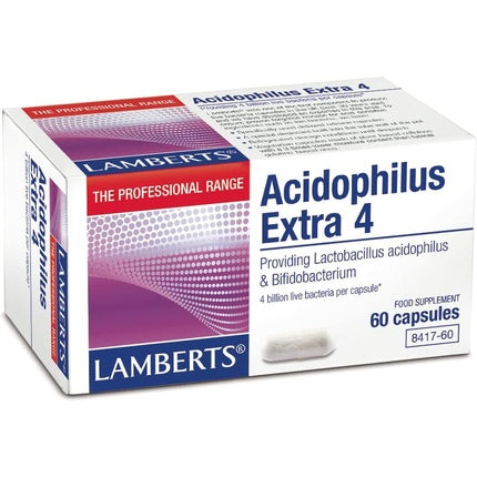 Supliment Lamberts Acidophilus Extra 4, 60 capsule