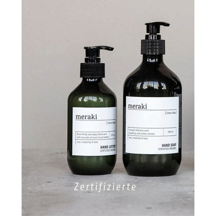 Săpun lichid, Meraki, Linen Dew, verde