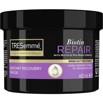 Masca pentru par, TRESemmé, Biotin Repair, 440ml