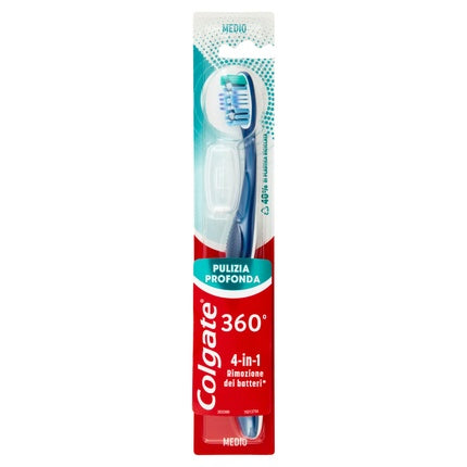 Periuță de dinți Colgate 360 Deep Clean Medium, albastru