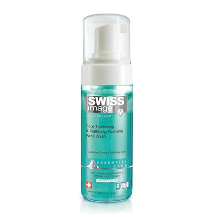 Gel de curățare spumant pentru față, Swiss Image, Pore Tightening & Mattifying, 150 g