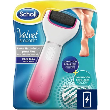 Aparat electric pentru îngrijirea picioarelor, Scholl Velvet Smooth, exfoliant