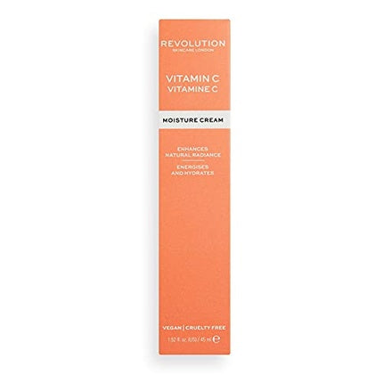 Cremă hidratantă, Revolution Beauty, Vitamin C, 45ml