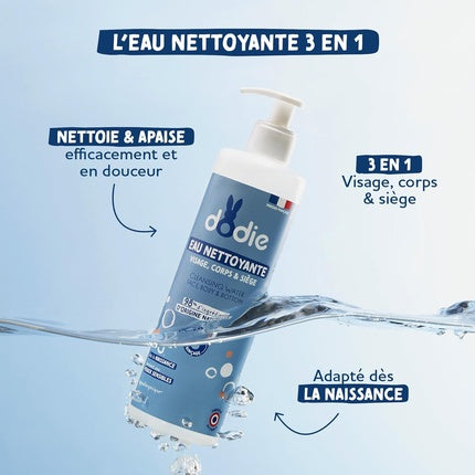 Apă Micelară Dodie 3 în 1, 500 ml
