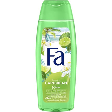 Gel de duș FA Caribbean Wave Lemon & Orange Blossom, 250 ml