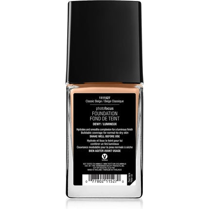 Fond de ten Vegan, Wet 'N' Wild, Photo Focus Dewy, Classic Beige, 30ml