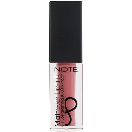 Ruj lichid, Note Cosmetics, Mattever, roz deschis