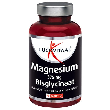 Supliment Nutrițional Lucovitaal Magnesium 375 Mg Bisglycinate, 90 Tablete