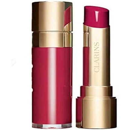 Batom de buze, Clarins, Joli Rouge Lacquer Lipstick No. 762L Pop Pink, roz vibrant, 3g