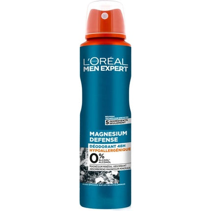 Deodorant L'Oréal Paris Men Expert, Magnesium, 150 ml