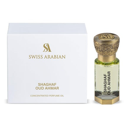 Ulei de parfum concentrat Swiss Arabian Shaghaf Oud Ahmar 12ml Unisex