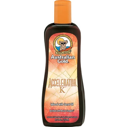 Ulei bronzare, Australian Gold, Accelerator K, 250ml, cu ulei de morcov