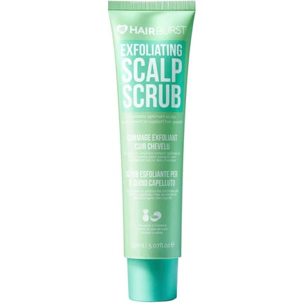 Scrub exfoliant scalp, Hair Burst, cu probiotice, mentol, bambus