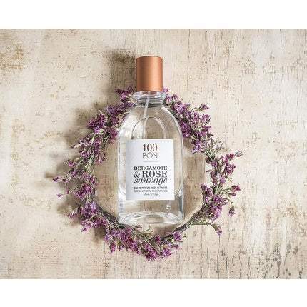 Parfum 100 Bon Bergamot & Wild Rose, 50ml, Natural