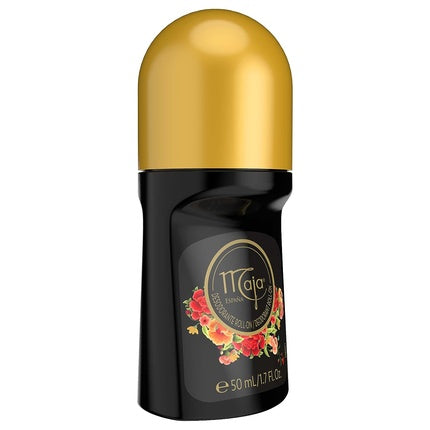 Deodorant roll-on Maja Classic, 50ml, negru-auriu