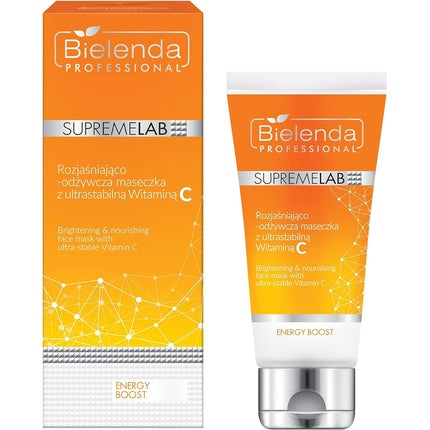 Masca Hidratantă, Bielenda, Energy Boost, Vitamina C, 70ml