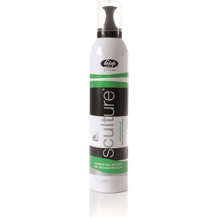 Mousse de coafare LISAP SCULTURE Shining Mousse Gel 300ml alb și negru