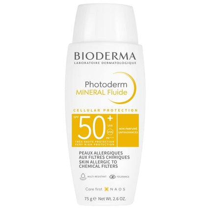 Cremă de protecție solară, BIODERMA, Photoderm Mineral SPF 50+, 100ml