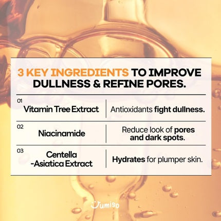 Serum Vitamine Jumiso pentru Față - Luminare și Echilibrare, 30 ml