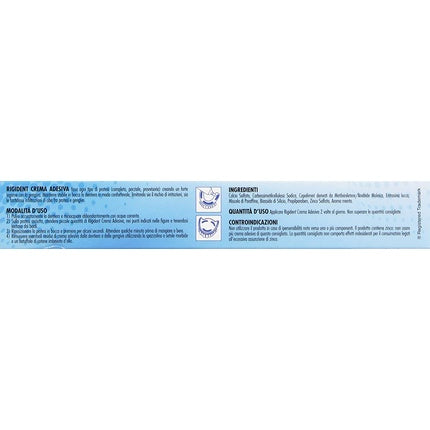 Crema adeziv dantură, Rigident, 50g