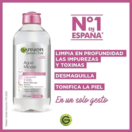 Apă micelară, Garnier, Skin Naturals, 400ml