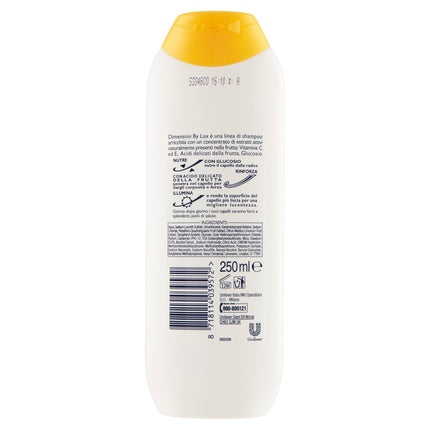 Șampon Dimension By Lux 2în1, extracte fructe, 250ml