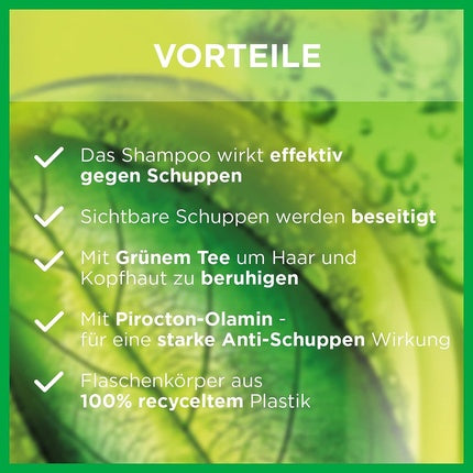 Șampon Antimătreață, Garnier, Fructis, 250ml, Verde