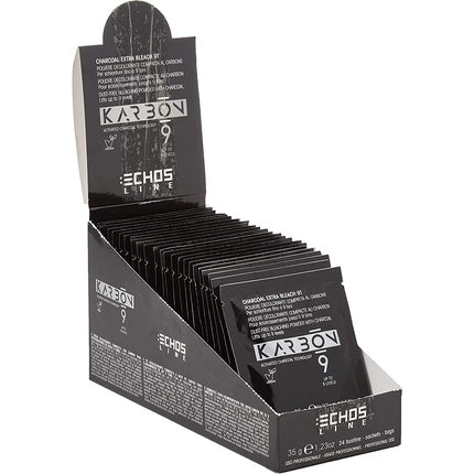 Pudră decolorantă, Echosline, Karbon 9, negru