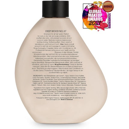 Șampon Zenz, Deep Wood No. 07, 250ml, bej