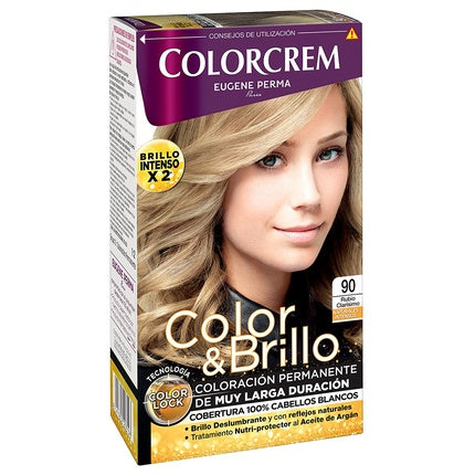 Vopsea de păr, Colorcrem, Ink 090, blond clar
