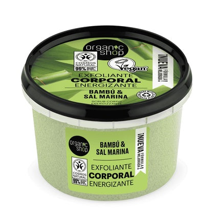 Exfoliant Corporal Organic Shop Bamboo, 280g