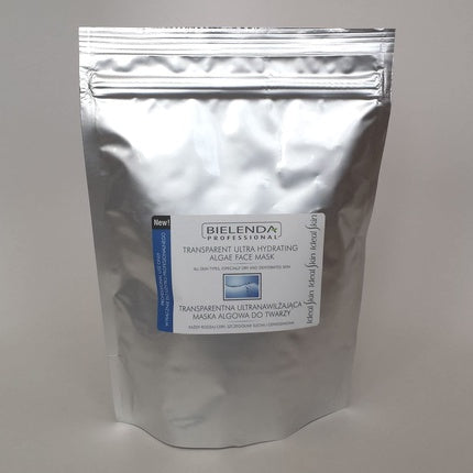 Mască facială hidratantă Bielenda Professional Transparent Ultra Hydrating Algae, ambalare bulk 110g