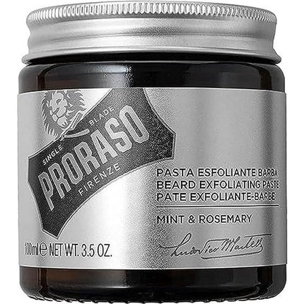 Scrub pentru barba, Proraso, Mint & Rosemary, 100ml