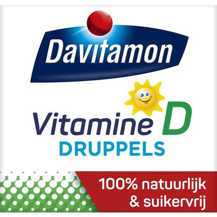 Davitamon Vitamine D Picături, 25ml, Culoare Verde