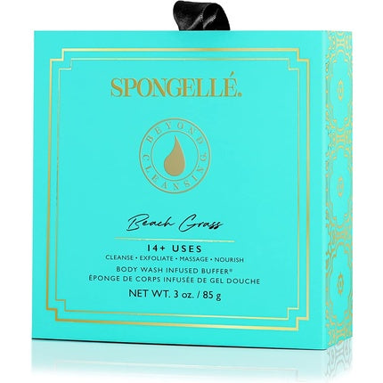 Gel de duș Spongellé Boxed Flower Beach Grass, ambalaj turcoaz, 85 g
