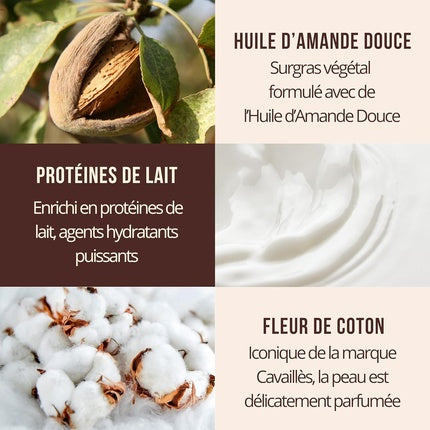 Gel de duș Rogé Cavaillès Cotton Flower 400ml pentru piele sensibilă