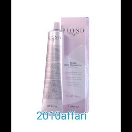 Cremă vopsea păr, INEBRYA, Blondesse Toner Demi-Permanent Hair Color Cream 100ml