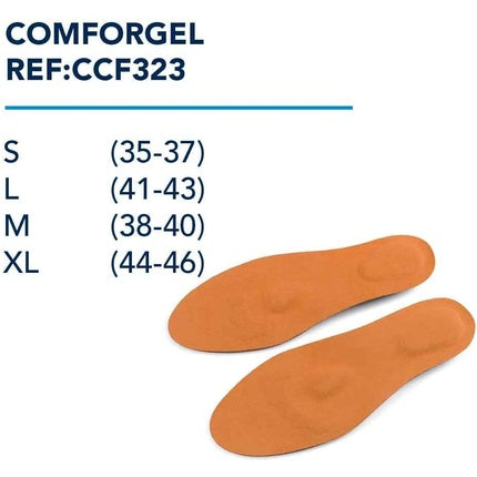 Suport plantar gel, Prim, Comforgel, Mărime XL
