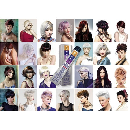 Vopsea de păr, Bes, Hi-Fi, blond închis arămiu, 100ml